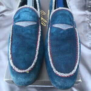 DONALD J PLINER - VIAN NAVY/DENIM, SIZE 9M MEN'S